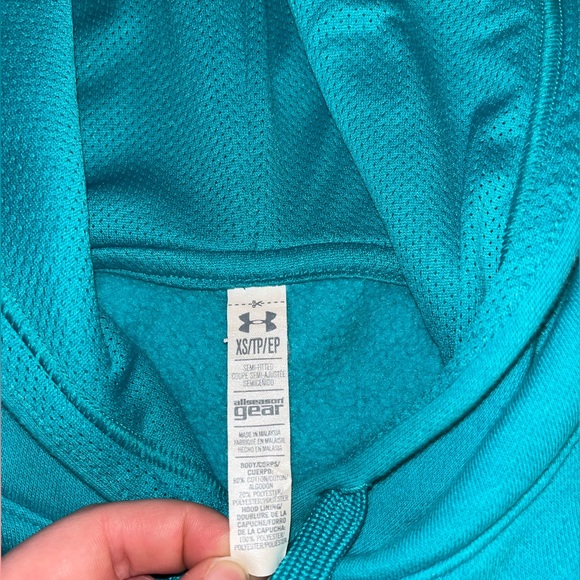 Under Armour Turquoise Hoodie - Picture 5 of 6